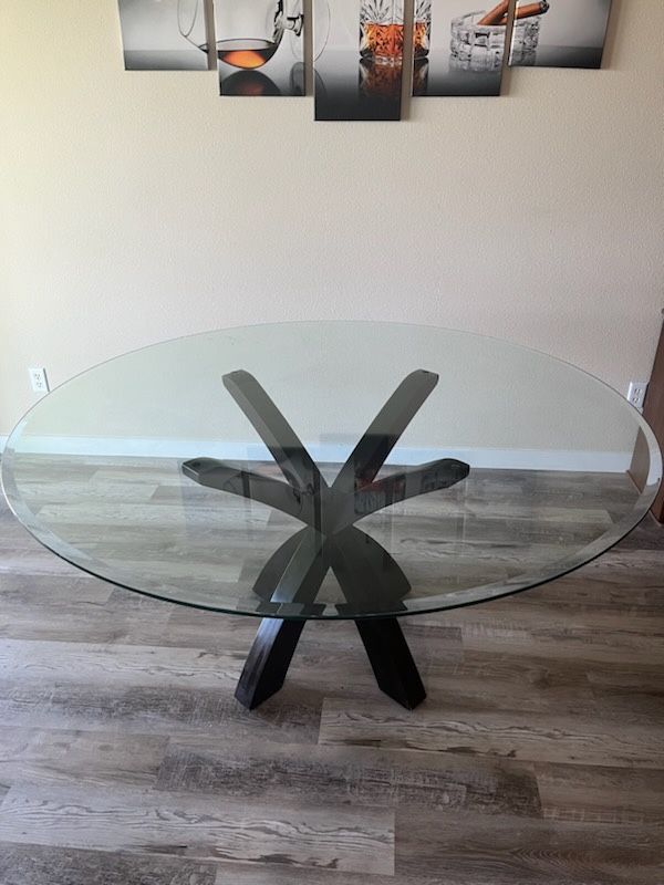 Glass Dining Table