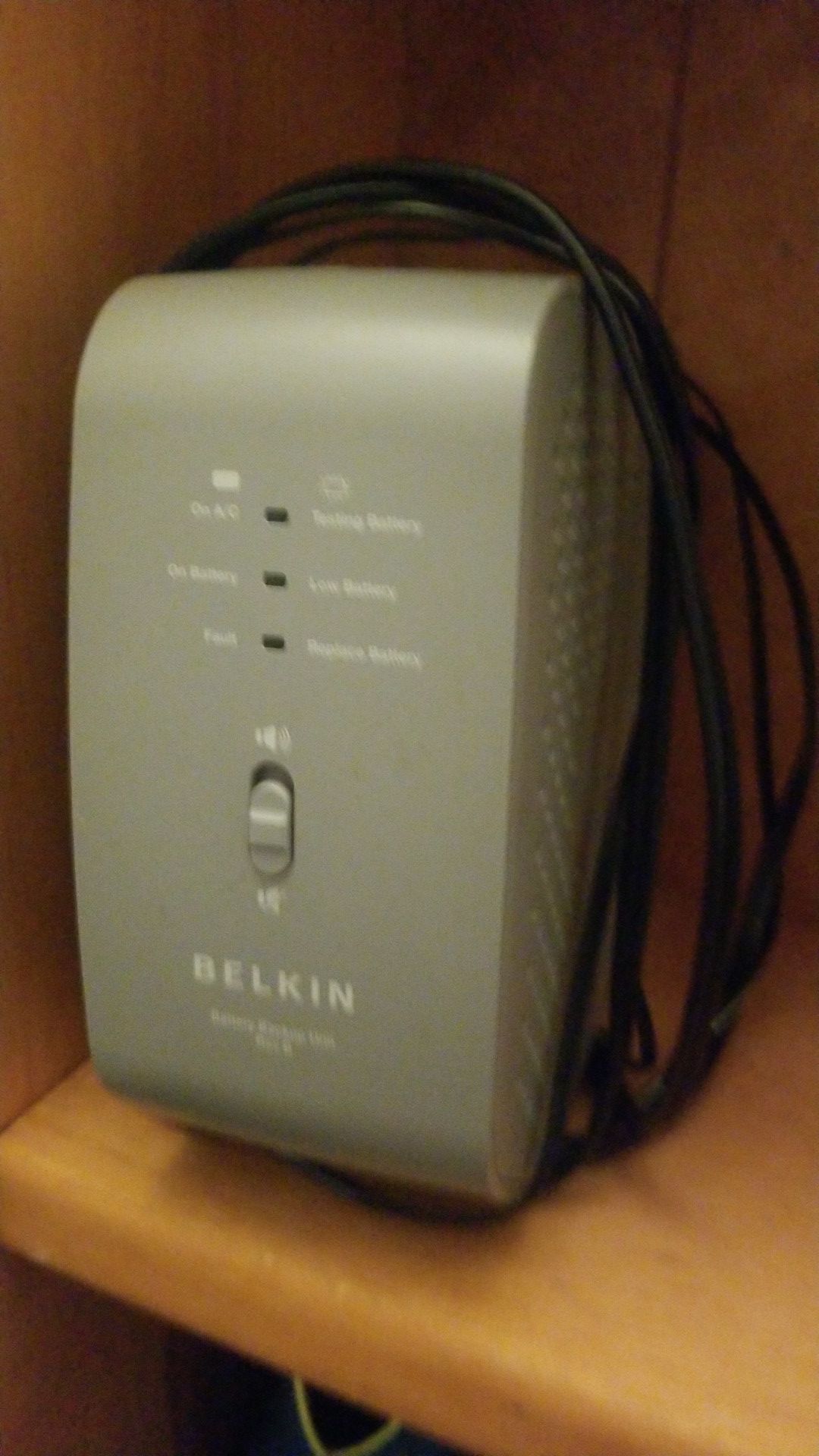 Belkin back up battery surge protector for routers and modems