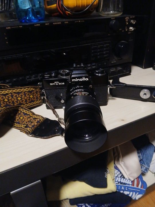 Minolta Srt202 Camera Very Clean