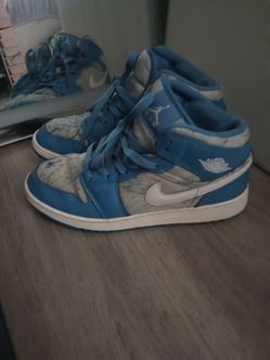 Jordan 1 washed denims