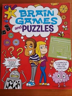 Brain Games and Puzzles Book