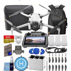 DJI Mini 4 Pro With "Fly More Kit", And Balance Of Extended Warranty 