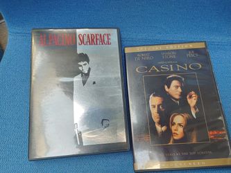 Scarface & Casino DVD Bundle