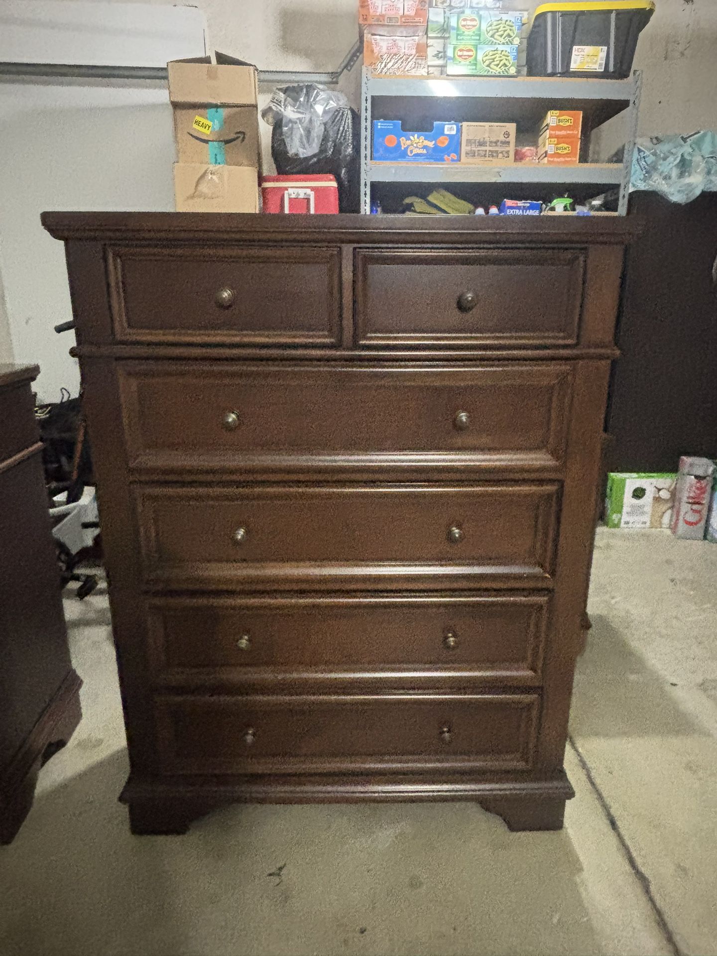 3 piece Cherry Wood Bedroom Set