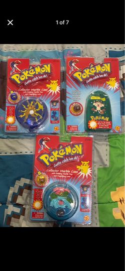 Vintage sealed pokemon marbles
