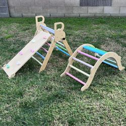 Wood Montessori Jungle Gym