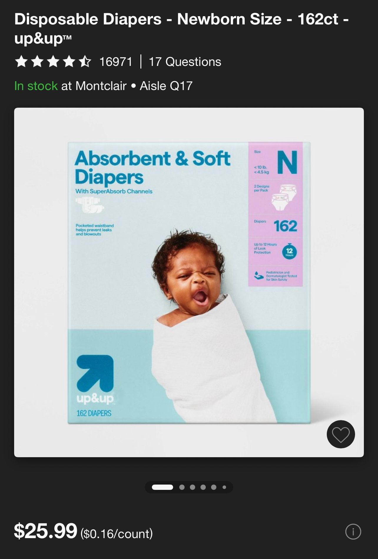 Up & Up Diapers