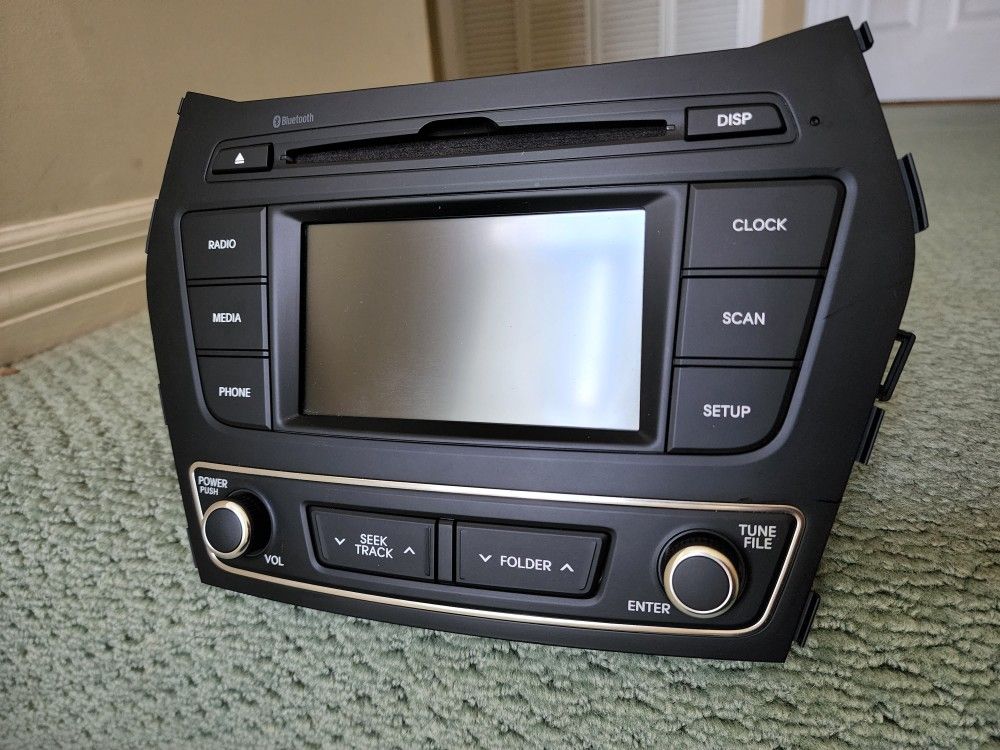 2017-2018 HYUNDAI SANTA FE Radio Receiver US market w/o navigation 961804Z6504X