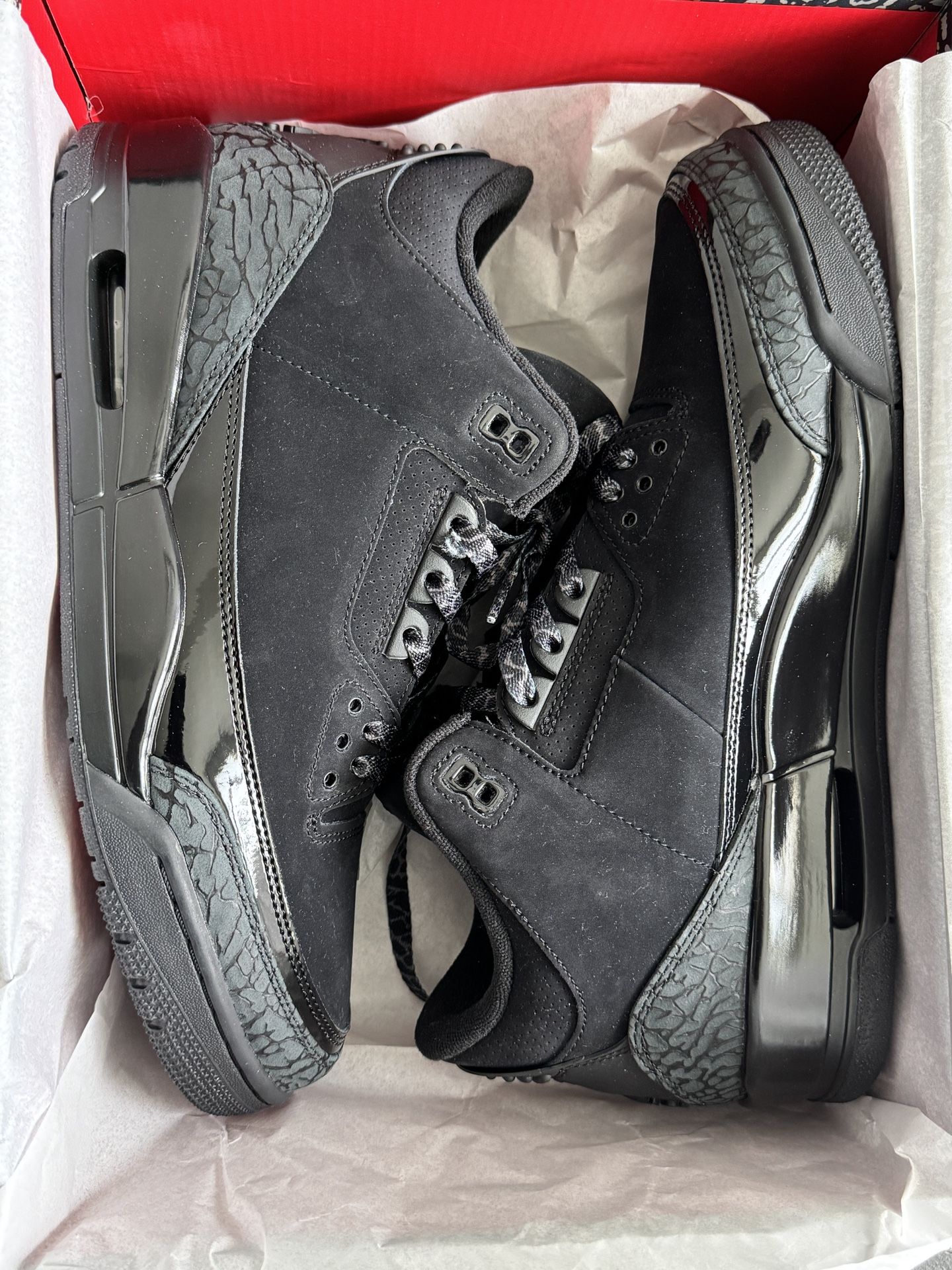 Air Jordan 3 Black Cat Sz 11
