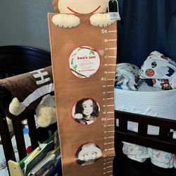 Twos Company Monkey Height Chart For Kids NWT