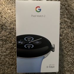 Google Pixel Watch 2 Silver w/ Blue Band 41mm