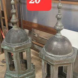 20" COPPER CUPOLAS $800.EACH