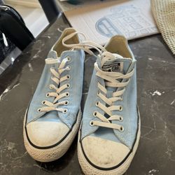 Baby Blue Converse