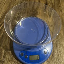Digital Food Kitchen Scale with Bowl
