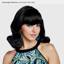 Cosplay/Costume Wigs- Lot Of 3- Long Blonde Farrah, Brunette Dreamgirl & White Old Lady 