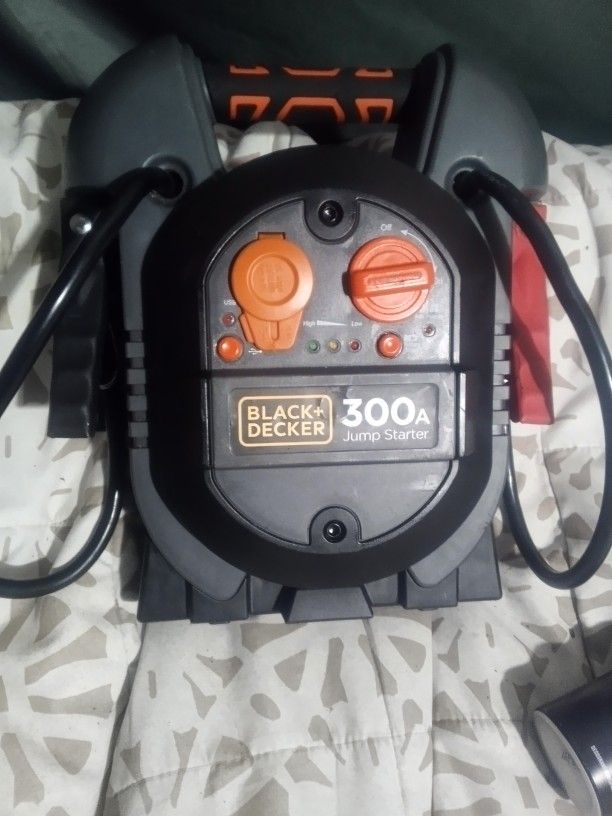 Black And Decker 300 Amp Jump Box Only Used A Few Times