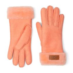 UGG Turn Cuff Water Resistant Sheepskin Gloves - Color - Starfish Pink- AVAILABLE IN SIZES - S & Large