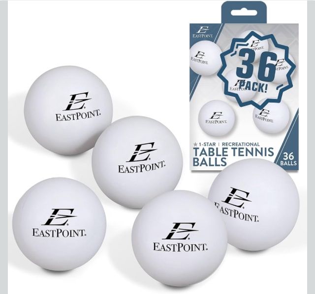 36 Pack of Ping Pong Balls Table Tennis 40mm