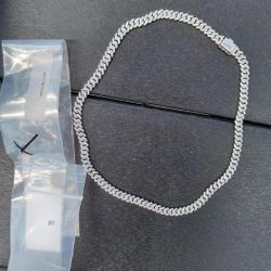 GLD Iced Out Cuban Chain