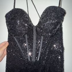 Black Sparkly Dress