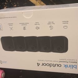  Brand New Blink cameras model 4