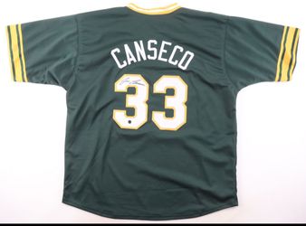 Jose Canseco Signed Jersey