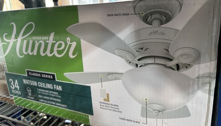 Hunter Ceiling Fan “Watson” New In Box