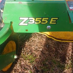 Z355E  Mower With Multch Kit 48 Inch Deck