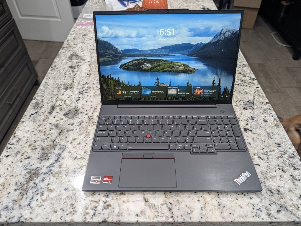 Lenovo ThinkPad E16 Gen 1 21JT001AUS 16" Touchscreen Notebook - WUXGA- AMD Ryzen 7 Octa-core (8 Core) 2 GHz - 16 GB Tota l RAM