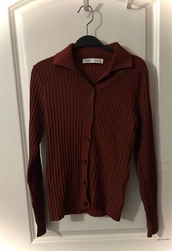 Zara Button Up women's dress shirt size small