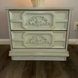 Two Drawer Side Dresser 