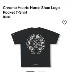 Chrome Hearts Horse Shoe Logo Pocket Tee