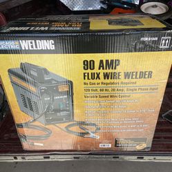 Chicago Electric Welding System 90 Amp Flux Wire Welder New In Box 