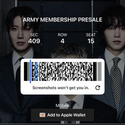 BTS Tickets