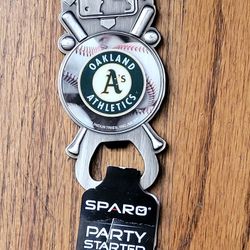 Brand New Oakland A's Magnetic Bottle Opener 