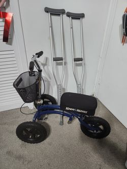 Knee Scooter + Free Crutches