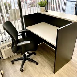 Reception desk, Office Furniture, Custom Reception Desk, Sales Counter, Front Desk, Modern Reception Desk, Retail Cash Counter