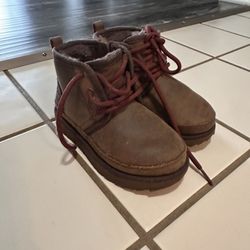 Kids Ugg Size 11 Brown Color 
