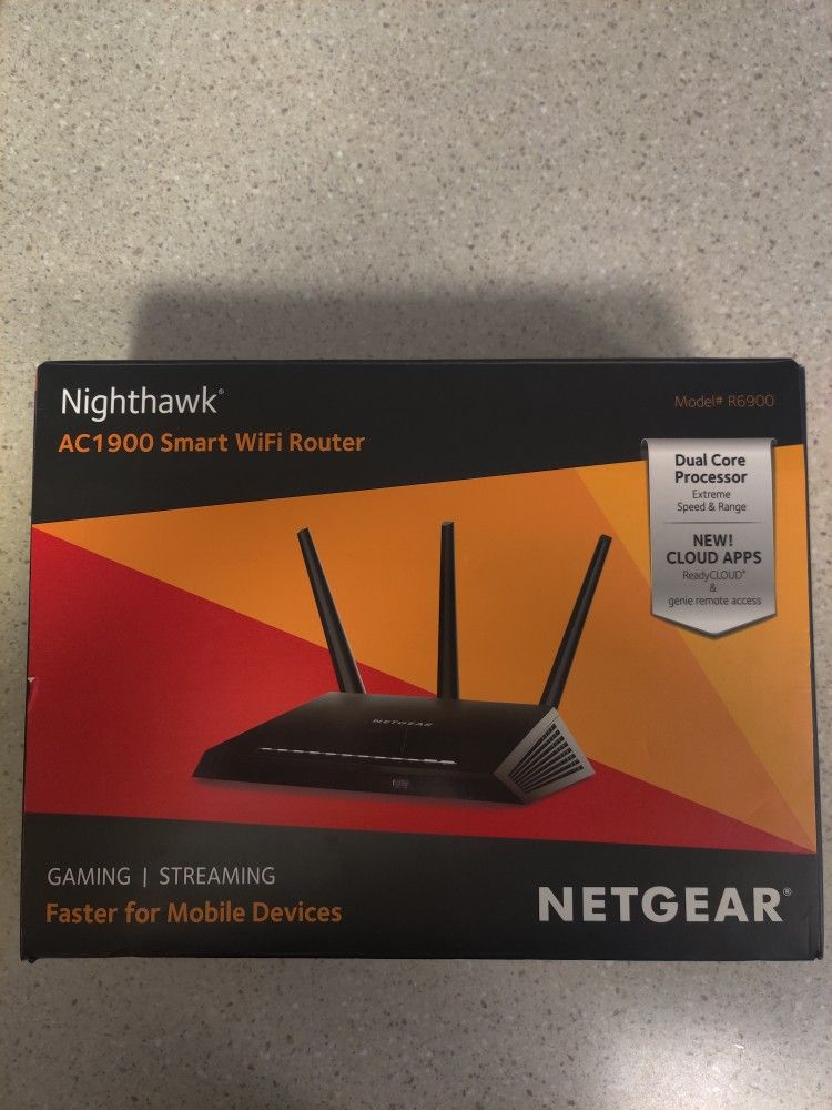 Nighthawk AC1900 Gaming Router