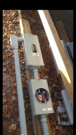 Mobile home Light pole