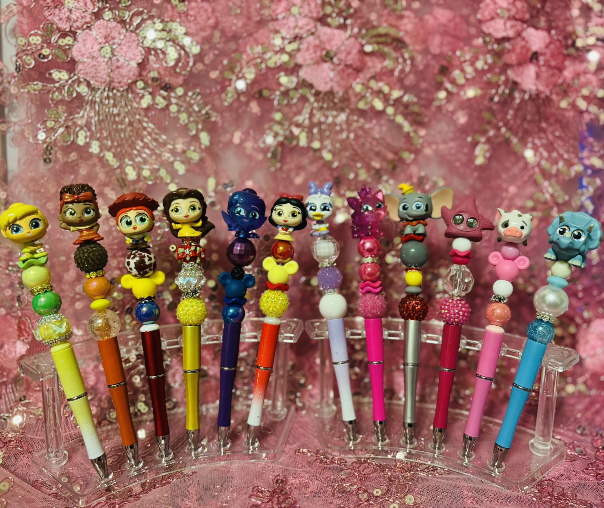 🖊️ Beautiful Customized Beaded Pens 🖊️