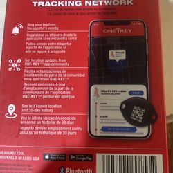 ONE-KEY Bluetooth Tracking Tag