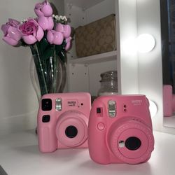 Instax Polaroid Cameras Pink