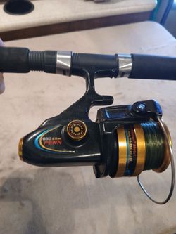 Penn 650 ssm Gold Reel with Penn Slammer 7ft 12lb to 20lb Rod