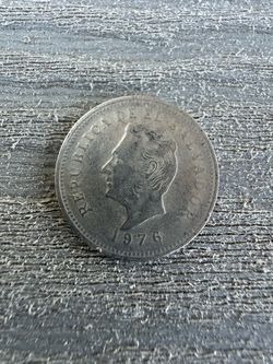 Moneda de cinco centavos de 1976 El Salvador