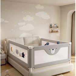 3 Pc bed Rails For Queen Bed 