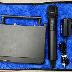 Rode Rodelink Performer Handheld Digital Wireless Microphone System Bluetooth Live Performance Cordless Studio Audio Mic Sound Music Musical Blues
