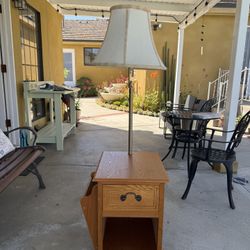 MCM Lamp Table