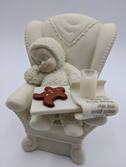 Excellent Condition Snowbabies dept 56 figurines - Cookie for Santa w/ box. Cute