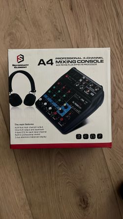 A4 Secondary Element Mixing Console 4-channel